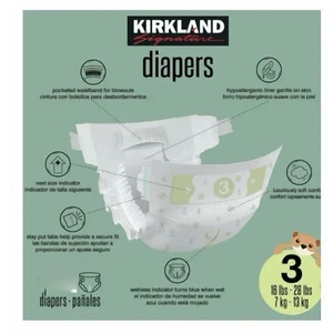 Kirkland Signature Diaper, Size 3, 207 Count - Picture 1 of 3