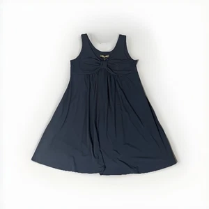 Abito donna Tommy Bahama Cabana Empite blu navy annodato davanti grande spiaggia - Foto 1 di 11