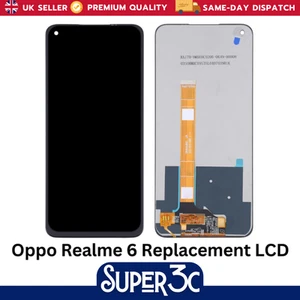 Digitalizador táctil de pantalla LCD de repuesto para Oppo Realme 6 Stock del Reino Unido - Imagen 1 de 1