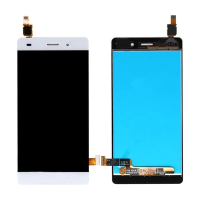 Vidrio Pantalla Táctil Pantalla LCD Digitalizador Conjunto Completo Para Huawei P8 Lite Blanco Foto 1 de 3