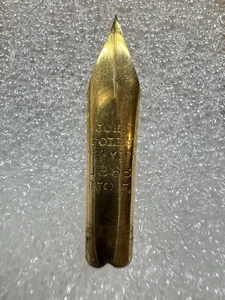 VINTAGE ANTIKER SELTENER JOHN FOLEY NEW YORK DIP STIFT NR. 5 NUR FEDER - Bild 1 von 11