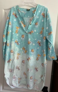 Vintage 80’s Garfield Sleep Shirt One Size Fits All Comfy Nightgown Distressed - Picture 1 of 5