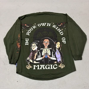 Maglia Disney Hocus Pocus 2 Be Your Own Kind of Magic Spirit taglia M L/S VERDE - Foto 1 di 18