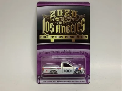 Hot Wheels 34th Convention 93 Nissan D21 Hard Body Custom Pick Up 241/6700 - Imagem 1 de 4