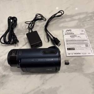 JVC Kenwood Everio GZ-RY980-A 4K Waterproof Camcorder WiFi HDMI USB Adapter - Picture 1 of 10