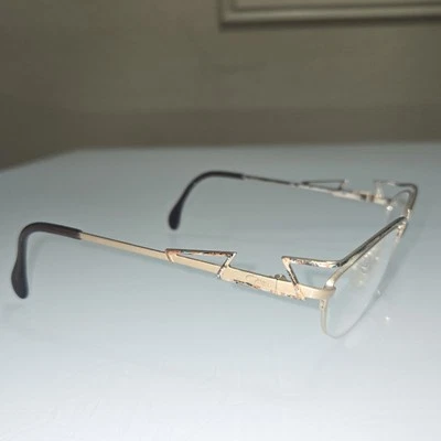 Nuevo CAZAL 296 col 696 Marco de Anteojos Dorado Marrón Alemania 54/18/135 Foto 1 de 4