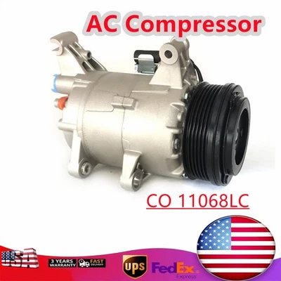 A/C AC Compressor Fit For Mini Cooper S, Base Hatchback 2002 2003 2004 2005 2006 - Изображение 1 из 4