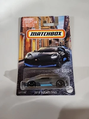 2025 MATCHBOX EUROPEAN STREETS - 2018 BUGATTI DIVO - Image 1 of 2
