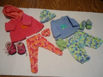 AG Bitty Baby Twin outfits Fall Frolic Sweater Hoodie   #2 - Image 1 of 4