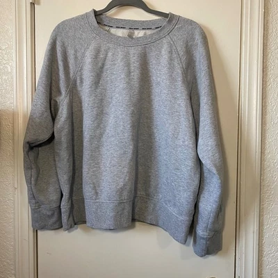 Moletom DKNY Sport Feminino XL Cinza Pulôver Manga Longa Athleisure Casual - Imagem 1 de 4