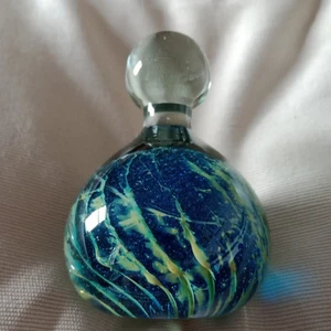Vintage Mdina Glas Briefbeschwerer Top Knotenform sehr guter Zustand 70er Jahre 9,5 cm hoch - Bild 1 von 5