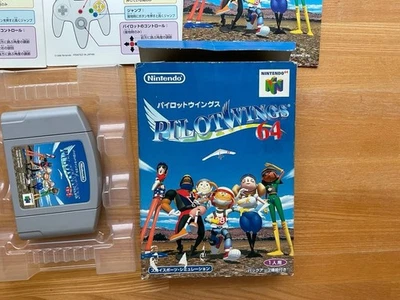 Pilot Wings 64 W/Box Manual Nintendo 64 N64 Good Used Game NTSC-J From Japan JP - Image 1 of 4