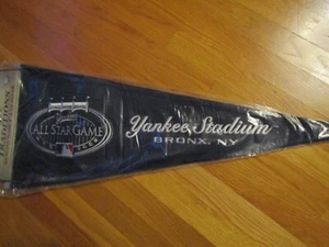 Winning Streak Genuine Wool Blend Pennant MBL New York Yankees All Star 2008 NEW - Picture 1 of 5