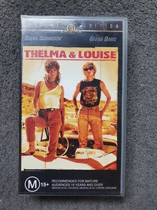 Thelma And Louise VHS. Susan Sarandon,Gene Davies,Brad Pitt. VGC VHS Revival !! - Picture 1 of 4