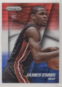 2014-15 Panini Prizm Red White and Blue Pulsar Prizms James Ennis #274 Rookie RC