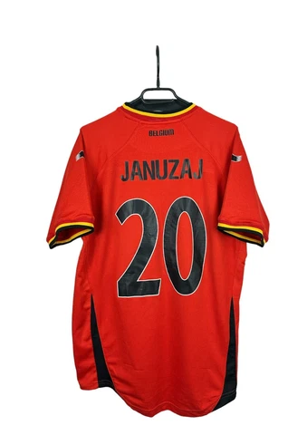 Belgium Home football shirt 2013 Soccer #20 Januzaj Jersey Size M Cover