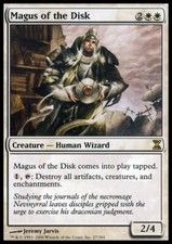 1x Magus of the Disk LP, English MTG Time Spiral