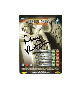 Doctor Who Trading Card Battles in Time #391 Signed by FINLAY ROBERTSON - Picture 1 of 1