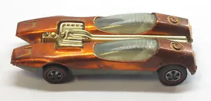 1968 Hot Wheels Splittin Image Redline Orange Vintage Car Mattel Inc - L146 - Picture 1 of 5