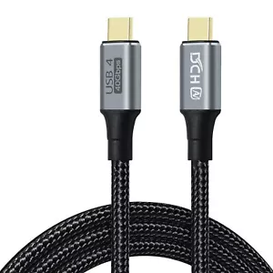 4ft USB 4 Cable USB C to USB C 8K HD Display Video 40 Gbps Data Transfer 100W... - Picture 1 of 6