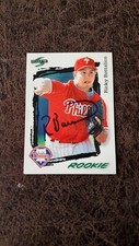 1995 Score Rookie Ricky Bottalico #280 - Philadelphia Phillies - Autographed!