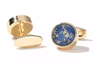 Gemelos azules abstractos | Gemelos Night Sky para hombre | Gemelos camiseros | Gemelos Foto 1 de 3