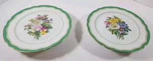 Lahoche Pannier Escalier De Cristal Floral Low Cake Stands - Picture 1 of 12