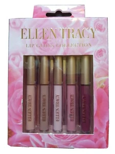 Ellen Tracy 5 Shades , Neutral Pink, etc. Super Shine  Lip Gloss Collection  New - Picture 1 of 4