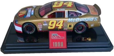 Bill Elliott Racing Champions 1998 McDonalds #94 50 aniversario oro Ford escala 1:24 Foto 1 de 4