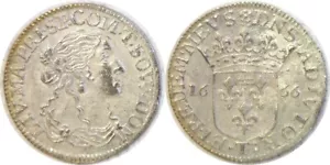1666 T Italy Tassarolo Silver Luigino Livia Centurioni Oltremarini KM# 52.1 - Picture 1 of 3
