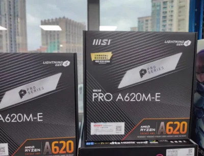 AMD R5 7500F 3.8 GHZ 6Core 12Threads + MSI PRO A620M-E Socket AM5 Motherboard - Image 1 of 4