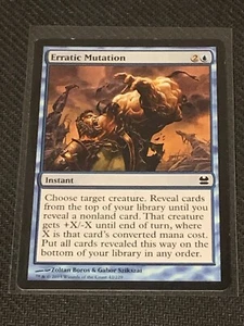 Magic the Gathering Modern Masters Erratic Mutation - Picture 1 of 2