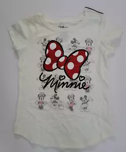 Disney Minnie Mouse T Shirt Girls Short Sleeve Size 6-6X or 10-12 NWT - Picture 1 of 2