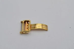 EBEL FALTSCHLIESSE DEPLOYMENT CLASP 16MM 18K 750 MASSIV GOLD 13 GRAMM GELBGOLD - Bild 1 von 2