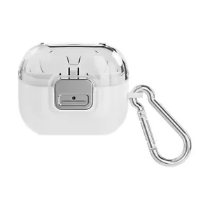 Samsung Galaxy Buds3|Buds3 Pro Clip Case with Carabiner Lock Clear Detachable - Picture 1 of 3