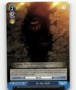 Weiss Schwarz - In the Wall - Attack on Titan Vol. 2 - Picture 1 of 1
