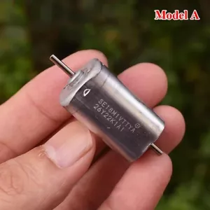 DC 6V-12V 6-Pole Rotor Mini 18MM*18MM Square Motor Large Torque Dual Shaft Motor - Picture 1 of 11