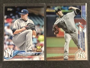 Jordan Montgomery 2018 Topps Rookie Cup 2020 Rainbow Foil NY Yankees 2Total - Picture 1 of 4