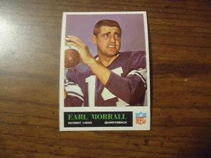 1965 Philadelphia Earl Morrall Football Karte # 65 - Bild 1 von 2