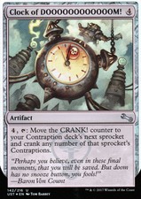 Clock Of doooooooooooom! Foil | NM/M | unstable | Magic MTG
