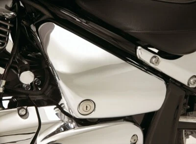 Chrome Side Panel Covers (pair) fits Suzuki Boulevard C50/M50 VL800 Show Chrome Foto 1 de 4