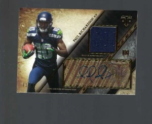 Paul Richardson 2014 Topps Triple Threads Gold Jersey Auto RC /99 #TTRA-PR - Picture 1 of 2