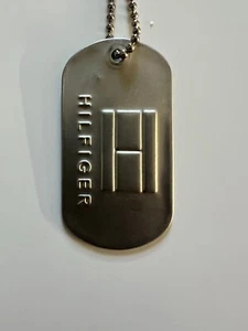 Collar Tommy Hilfiger Vintage Etiqueta de Perro - Imagen 1 de 4