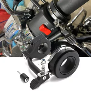 Motorcycle Handlebar Cruise Control Throttle Lock Assist Bottom Assist Kits US - Picture 1 of 17