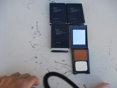 3 AVON Perfect Match Wet/Dry Powder Deep Dark Basane-Fonce NEW in BOX - Image 1 of 4