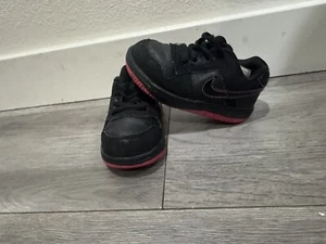 Nike Delta Force Baby Shoes Size 6C Girls Black Pink  327587-002 - Picture 1 of 6