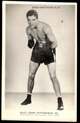 1940-70 Boxing News Photos #24 Billy Conn VG/EX - Image 1 of 2