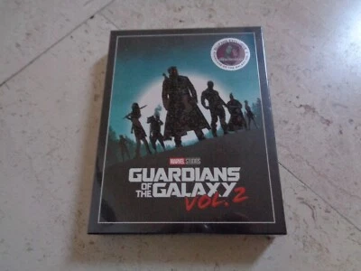 GUARDIANS OF THE GALAXY Vol.2 3D BluRay BLUFANS EXCLUSIVE SteelBook NEW & SEALED - Image 1 of 4
