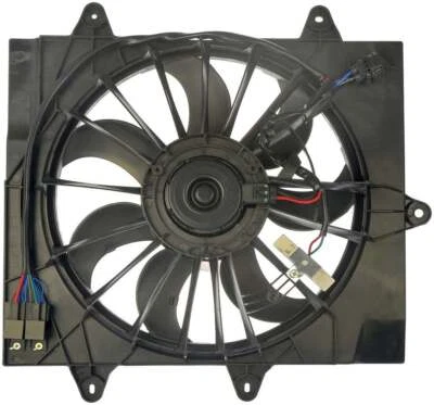 Conjunto de ventilador de refrigeração do motor compatível com 2006-2009 Chrysler PT Cruiser DORMAN OE SOLUTI - Imagem 1 de 2
