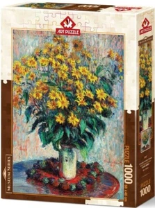 NEW Art Puzzle Jigsaw Puzzle 1000 Pieces 5247 Jerusalem Artichoke Flowers - Imagen 1 de 2
